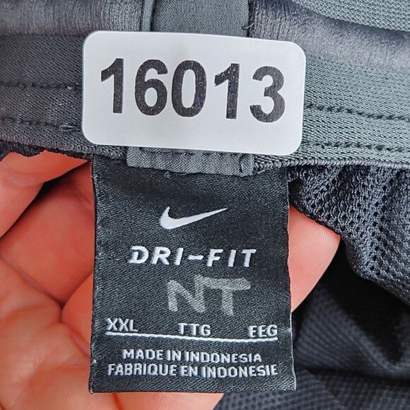 Nike Pants Mens XXL Gray Sweatpants Mesh Lined Athletic Purdue Swoosh Casual - Picture 11 of 14